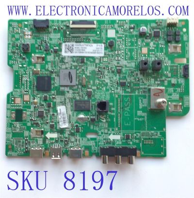 MAIN PARA TV SAMSUNG / NUMERODE PARTE BN94-13318D / BN41-02640A / BN9715115A / BN9413318D / PANEL CY-JN043BGEV3H / MODELO HG43NJ477MFXZA BA01	